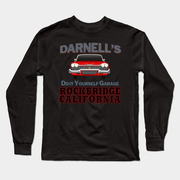 Christine Darnell's Garage Rockbridge California Long Sleeve T-Shirt by carcinojen